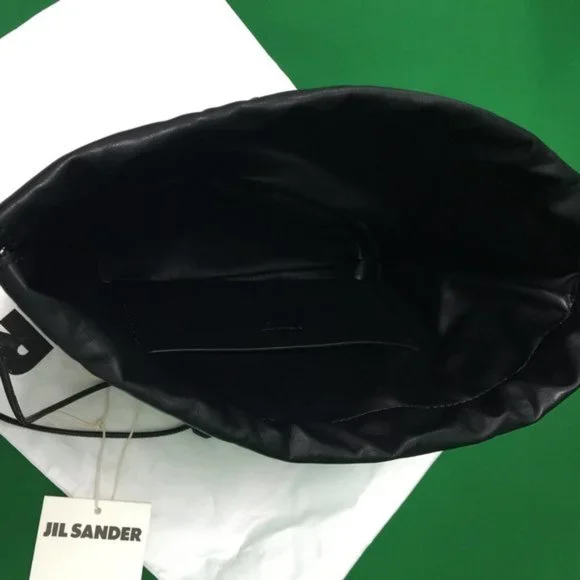 Jil Sander NWT Small Canvas Drawstring Crossbody Bag - Picture 6 of 9